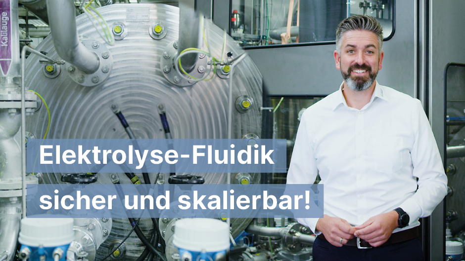 Elektrolyse-Fluidik sicher & skalierbar!
